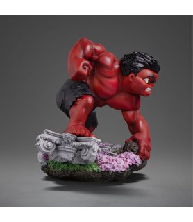 Figurine MiniCO - Marvel - Hulk Rouge - 16Cm