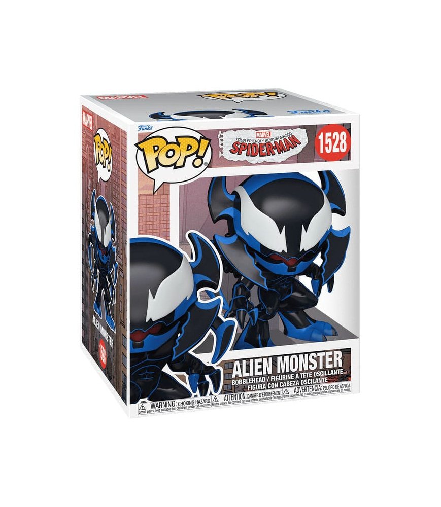 POP Marvel Friendly Neighbohood Spider-Man XL - Monster Alien - 1528 POP Marvel Friendly Neighbohood Spider-Man XL - Monster Alien - 1528
