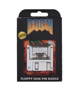 Réplique Pin's Floppy Disk Doom