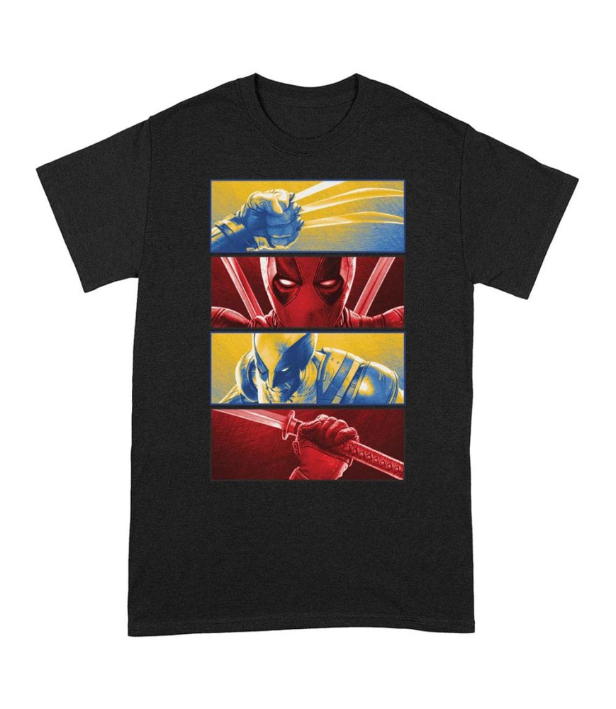 T-shirt Deadpool & Wolverine - Boxes (L) T-shirt Deadpool & Wolverine - Boxes (L)