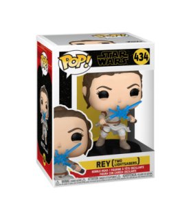 POP Star Wars - Rey avec 2 Sabres Laser - 434