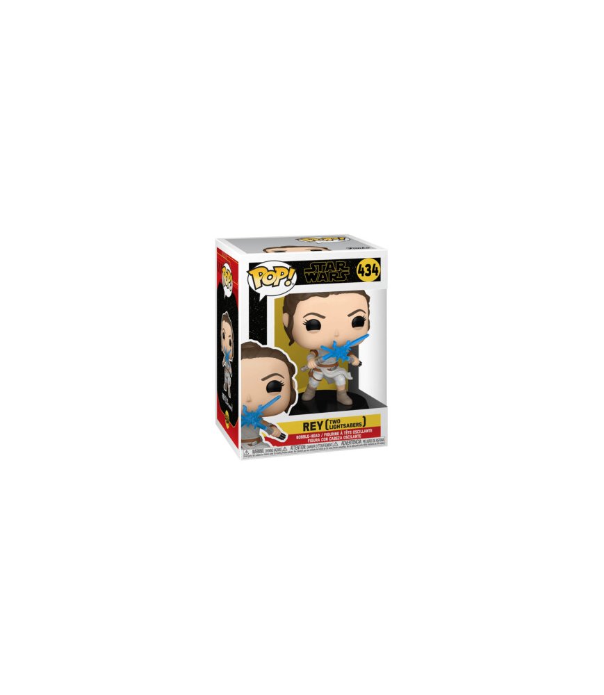 POP Star Wars - Rey avec 2 Sabres Laser - 434