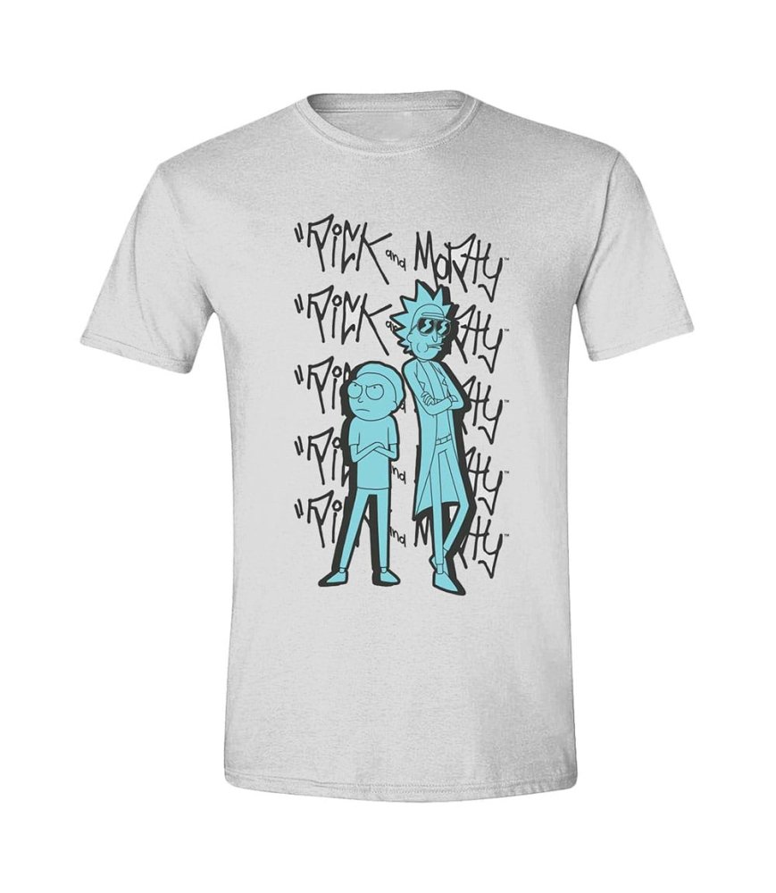T-Shirt Rick & Morty - Pose and Repeat (L)