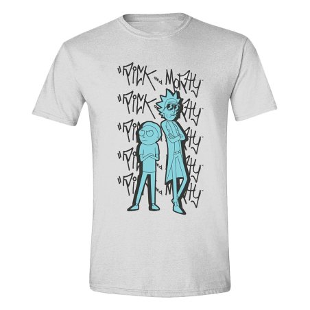 T-Shirt Rick & Morty - Pose and Repeat (L)